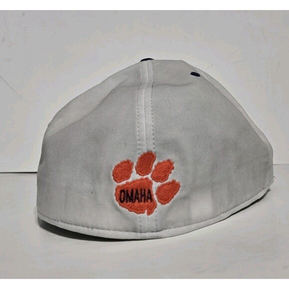 Nike Clemson Tigers Hat Mens 7 5/8 True Aerobill Dri-Fit Fitted Cap Omaha - Picture 3 of 5